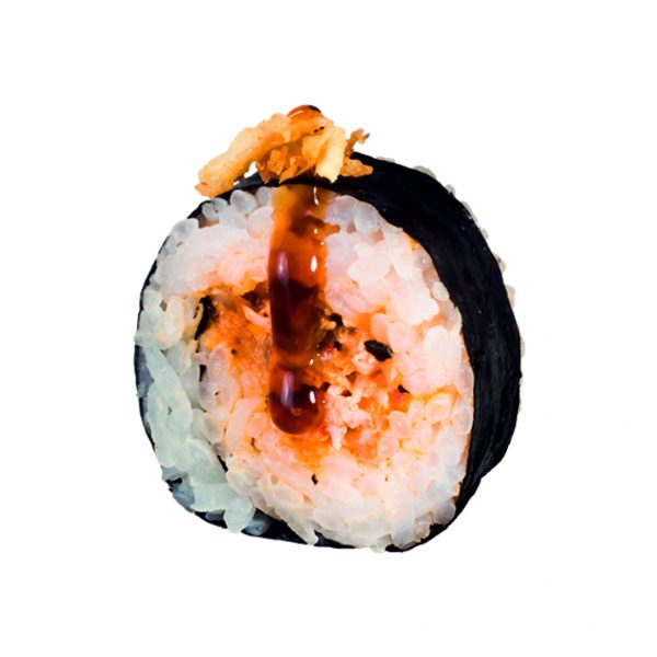 futomaki de salmon cocinado